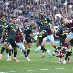 Jhon Durán, cerca del gol en empate de Aston Villa ante West Ham