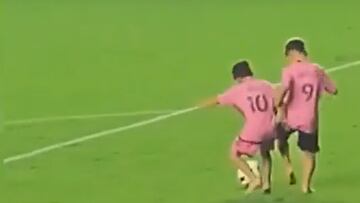 El hijo de Suárez le tira un túnel a Mateo Messi y todo termina así: ¡11 millones de visitas!