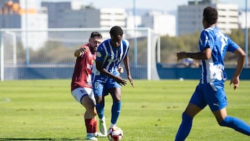 Selu Diallo con el filial.