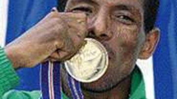 El etíope Haile Gebrselassie.