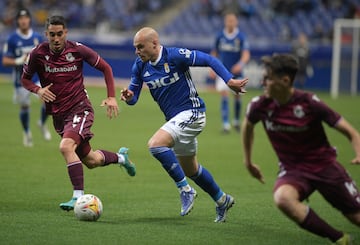 La pasada temporada jugó cedido en el Real Oviedo.