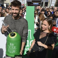 Piqué cambia botellas por entradas para la Davis