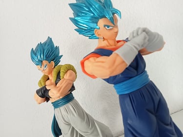 Gogeta y Vegetto cara a cara en dos chulescas figuras de ‘Dragon Ball’ que no te puedes perder