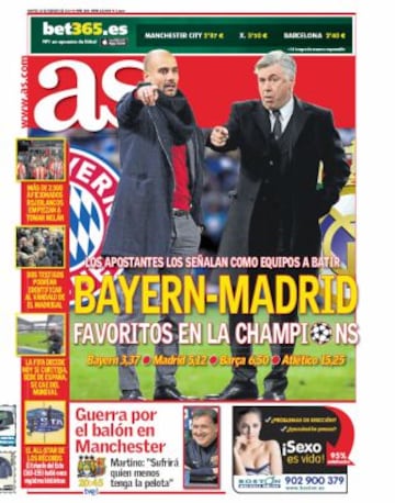Las portadas de AS de febrero