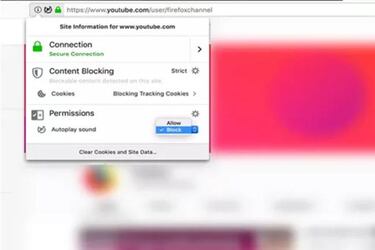 Firefox bloqueará las páginas con videos en autorreproducción