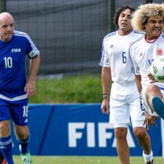 El Pibe y la Selección: "No le meten un gol ni al arcoíris"
