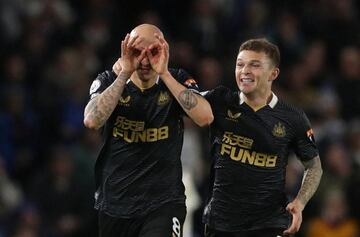 Los nuevos millonaios del futbol mundial. Las Urracas de Nwcastle se pusieron a trabajar este periodo invernal con las llegadas de Chris Wood, Bruno Guimaraes, Matt Targett y Kieran Trippier para reforzar la plantilla.