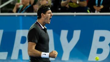 Del Potro sigue en carrera en Delray Beach