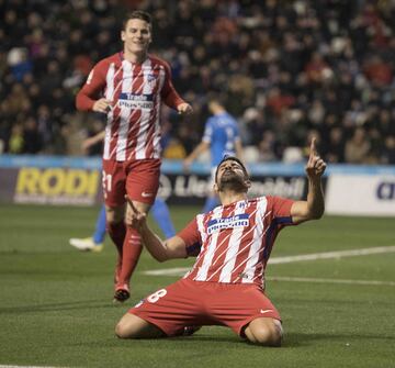 Diego Costa celebra el 0-3.