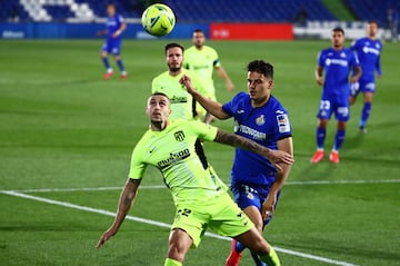 Mario Hermoso y Enes Unal.