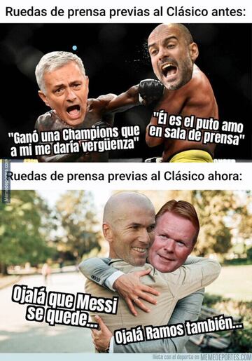 Los memes más divertidos del Real Madrid-Barcelona