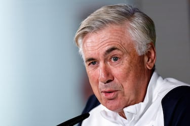 Ancelotti: “Si Florentino no va al Clásico, es por el bien del club”