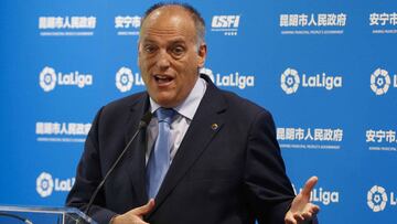 Javier Tebas: "Hay que parar la reforma de la Champions"