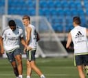 Varane y Coentrao regresan al grupo en la vuelta al trabajo