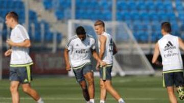 Entrenamiento del Real Madrid