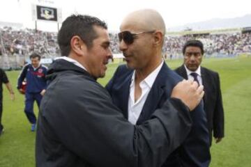 El DT comenzó a ganarse el cariño de los hinchas tras vencer en su primer Superclásico a la U por 3-2 en el Monumental.