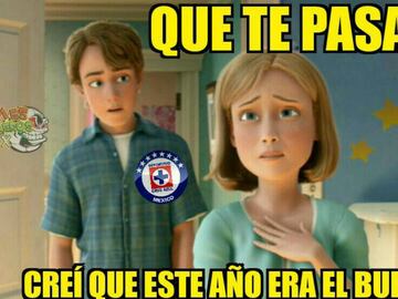 Los mejores memes de Cruz Azul contra Monterrey