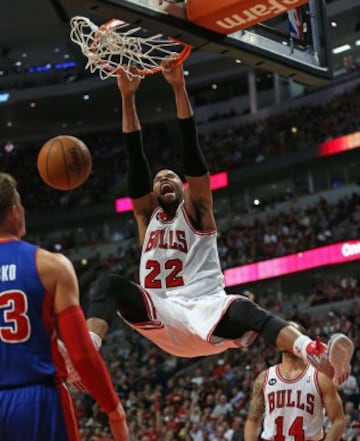 Boozer y su celebración de un mate.