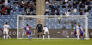 Ansu Fati, que salió en la segunda parte, empató el partido provocando la prórroga. 2-2.