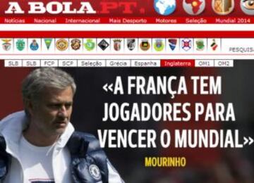 Portadas de la prensa extranjera