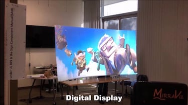 Este proyector deja ver dos perspectivas al mismo tiempo