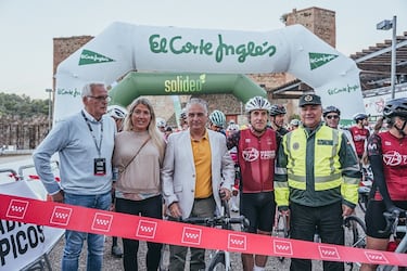 Primeros cinco puertos coronados en la Madrid 7 Picos