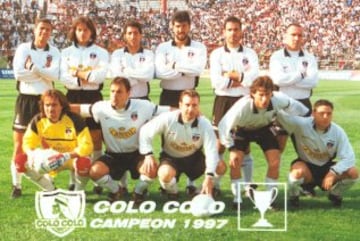 7. Colo Colo fue campeón en el Clausura 1997 con 33 goles.