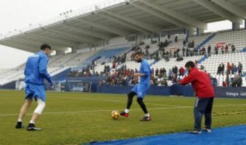 Butarque abre sus puertas a la afición pepinera