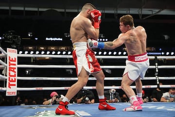 Así se vivió el Canelo vs Yildirim en imágenes