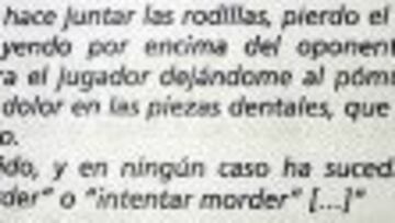 Luis Suárez a la FIFA: "En ningún caso muerdo o intento morder"