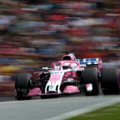 Checo Pérez queda en el lugar 17° en Austria