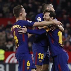 Sevilla 2-2 Barcelona: resumen, resultado y goles del partido