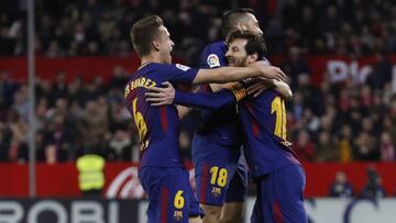 Sevilla 2-2 Barcelona: resumen, resultado y goles del partido