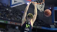 Mate de Juancho Hernang&oacute;mez, el mejor joven de la temporada en la Liga Endesa.