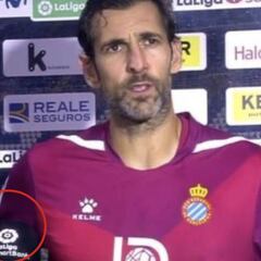 La imagen que ya es viral de la entrevista a Diego López