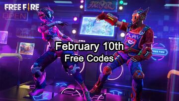 Garena Free Fire redeem codes for February 10, 2022; all rewards for free