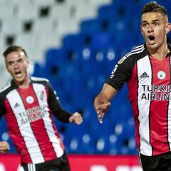 Santos Borré, el hombre '10' del fin de semana en Argentina