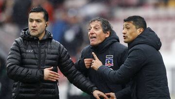 El DT de Colo Colo recibió trajeta roja en el minuto 33 del duelo entre su equipo y el cuadro de Primera B. José Cabero explicó en su informe por qué lo expulsó.