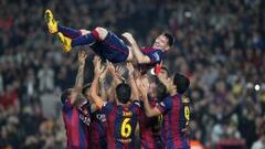 Leo Messi, una rueda de fuego