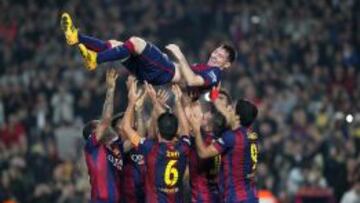 Leo Messi, una rueda de fuego