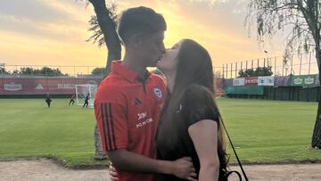 “Jamás pensé que me iba a pasar todo esto... Ojalá pueda jugar en la U, es el club de mis amores”