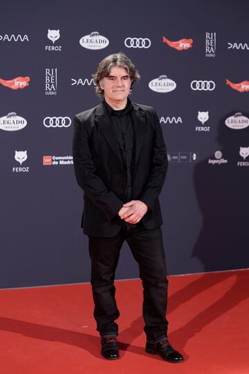 El actor Jose Mari Martínez en la gala de los Premios Feroz.