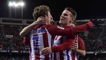 1x1 del Atlético: Griezmann al mando y Correa, marcando