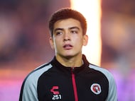 Gilberto Mora of Tijuana during the quarter-final second match between Tigres UANL and Tijuana as part of the Liga BBVA MX, Torneo Apertura 2025 at Universitario Stadium, on November 29, 2025 in Monterrey, Nuevo Leon, Mexico.