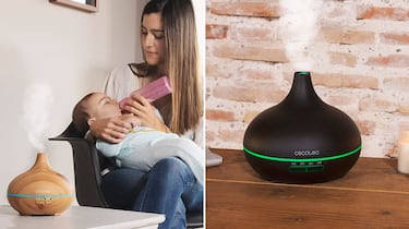 Elimina la sequedad del ambiente con este humidificador Cecotec