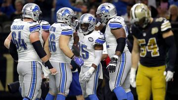 Los Detroit Lions se lleva la victoria de New Orleans