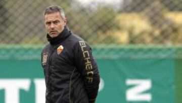 Escribá: “El Elche es un equipo que contagia optimismo”