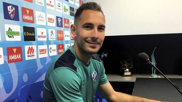 El futbolista del Huesca David Ferreiro.