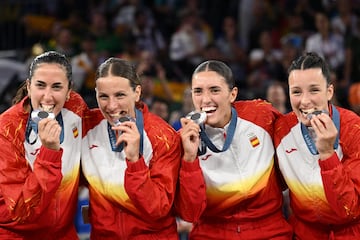 La Selección femenina de 3x3, con la plata olímpica.