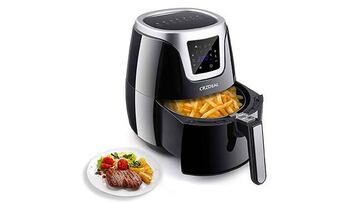 Freidora sin aceite, de aire Antiadherente con tecnología ultra-rápida de circulación Air Fryer sin Grasa